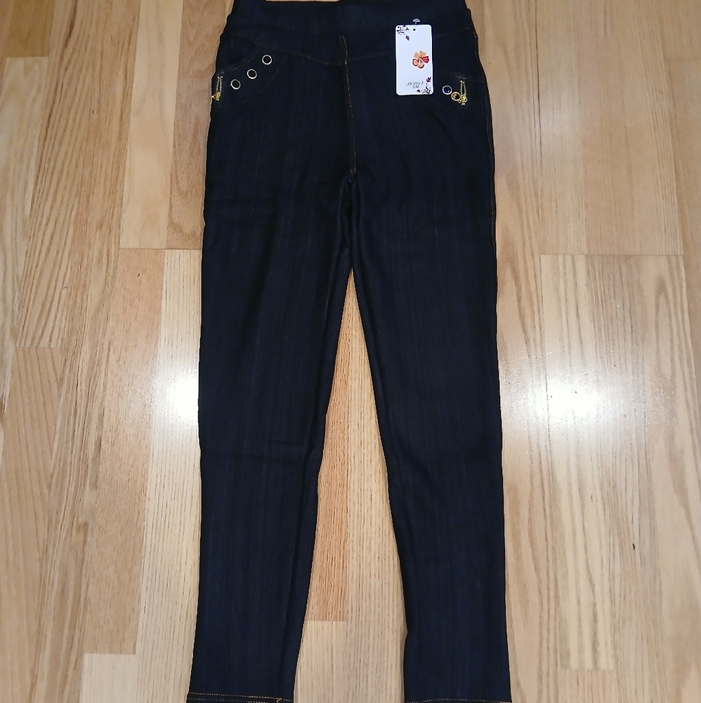 High Waisted Strecthy Thermal/Lined Pants Size S/M for Women